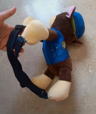 Peluche Chase Patrulla Canina con Correa