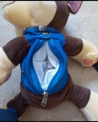Peluche Chase Patrulla Canina con Correa