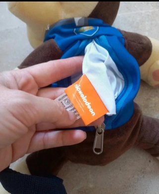 Peluche Chase Patrulla Canina con Correa