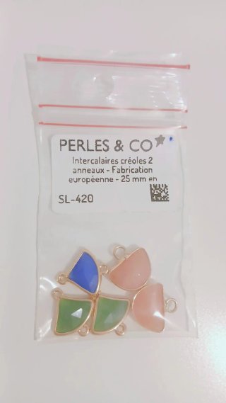 Lote piedras naturales PERLES & CO para creación