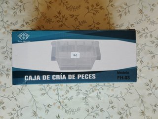 CAJA CRIA PARIDERA PECES