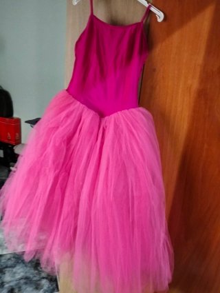 Tutú rosa de ballet