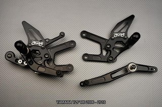 Estriberas retrasadas YAMAHA YZF R6 2006 - 2016