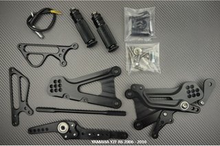 Estriberas retrasadas YAMAHA YZF R6 2006 - 2016