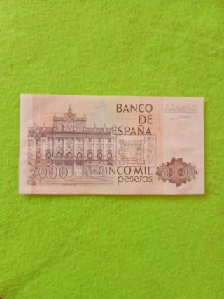 Billete 5000 Pesetas Banco de España 1979