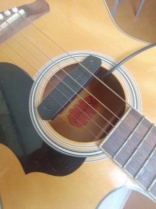 Pastilla Fishman Single Pasiva Guitarra Acústica