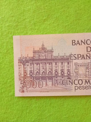 Billete 5000 Pesetas España 1979