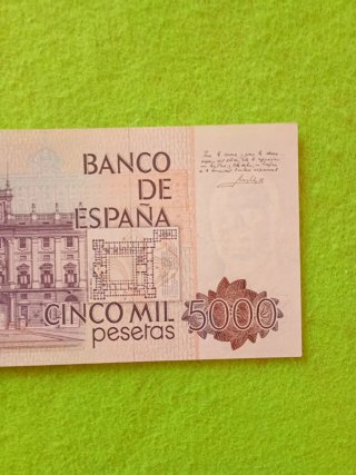 Billete 5000 Pesetas España 1979