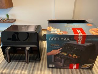 Cecotec Freidora Doble Cajón