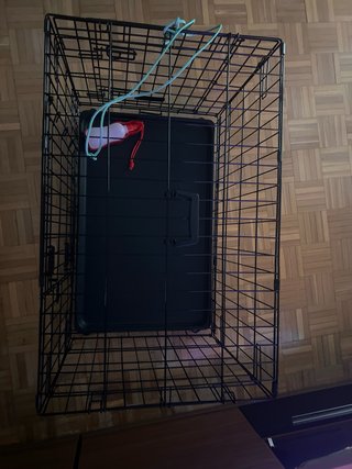 Jaula gde p/perros, gatos, conejo,gallinas(plegab)