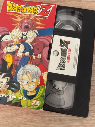 Película VHS Dragon Ball Z El Regreso de Broly