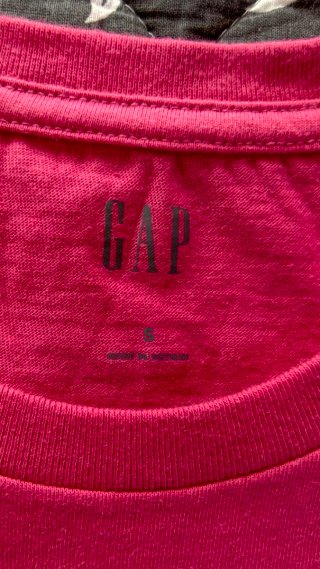 Camiseta GAP Rosa Talla S