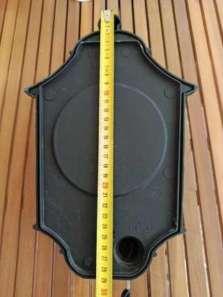 Farol aplique exterior verde