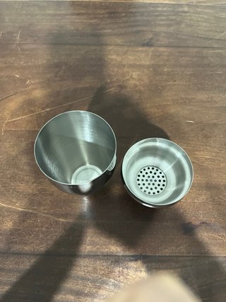 Shaker Cocktail Cobbler in Acciaio Inox – 3 Pezzi