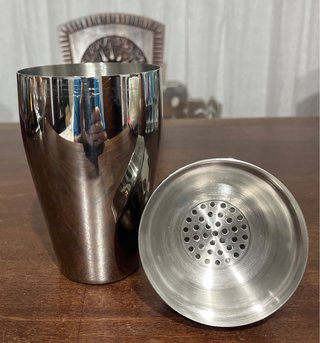 Shaker Cocktail Cobbler in Acciaio Inox – 3 Pezzi
