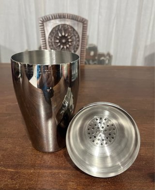 Shaker Cocktail Cobbler in Acciaio Inox – 3 Pezzi