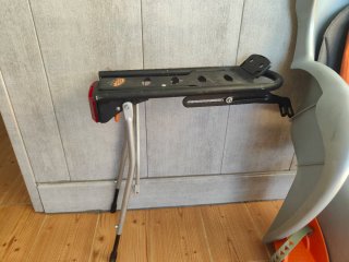 Silla portabebés bici