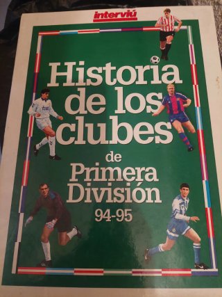 Historia de los Clubes de Primera División 94-95