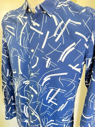Camicia Antony Morato M Blu/Bianco Fantasia