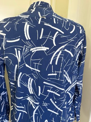 Camicia Antony Morato M Blu/Bianco Fantasia