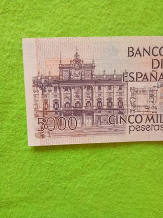 Billete 5000 Pesetas España 1979