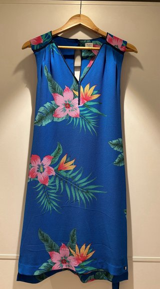 Vestido Pepe Jeans floral azul