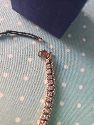 Pulsera Colgante Tobillero Swarovski Original