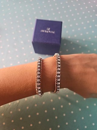 Pulsera Colgante Tobillero Swarovski Original