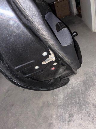Puerta Peugeot Trasera Izquierda Negra