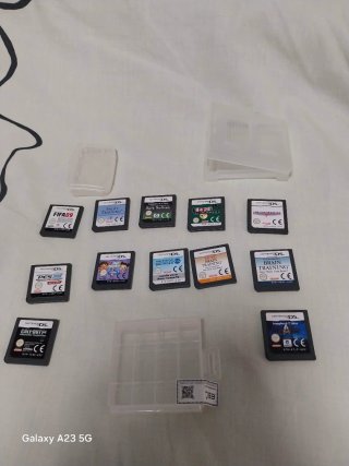 Nintendo DS Negra con 10 juegos
