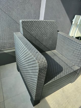 Sofá de terraza.