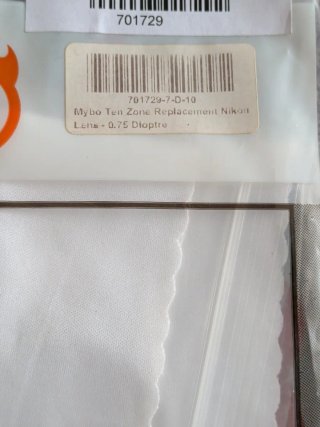 Lente Ten Zone 0.75 MYBO