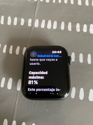 Apple Watch SE 44mm Plata/Gris Espacial