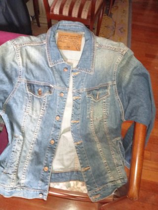 Cazadora vaquera Zara Hombre Talla L