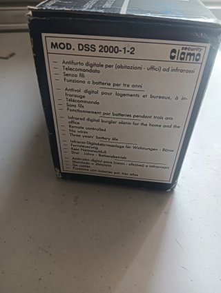 Sistema de seguridad clamo DSS 2000