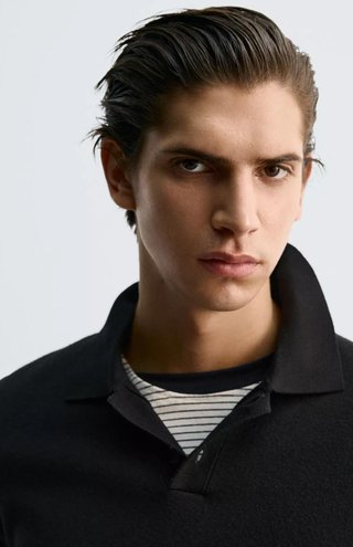 Polo Punto Soft - Color Negro - Talla XL