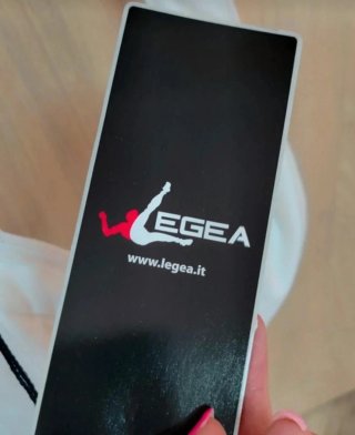 Borsa tracolla sportiva Legea bianca