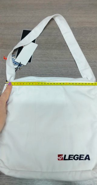 Borsa tracolla sportiva Legea bianca