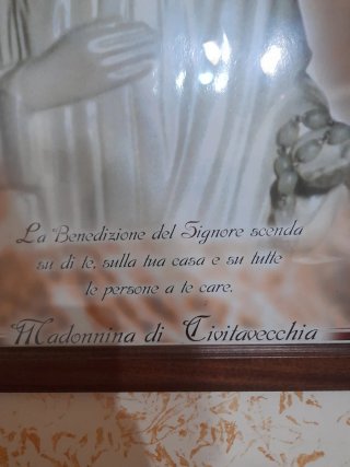 Quadro religioso Madonnina di Civitavecchia