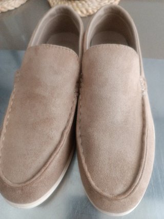 Zapatos de caballero beige/marrón en la