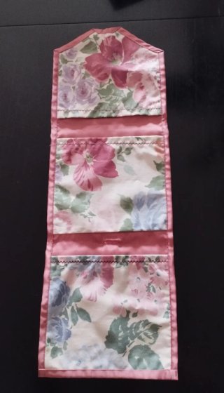 Bolsa funda porta lencería floral