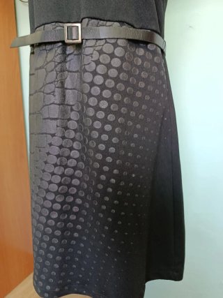 Vestido  negro Desigual