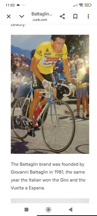 Bicicleta Clásica Battaglin