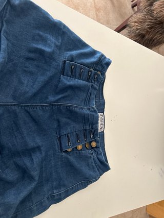Lote 4 pantalones: azul, rosa, blanco