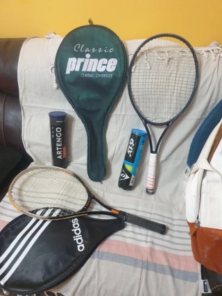 Set di racchette da tennis e borsa