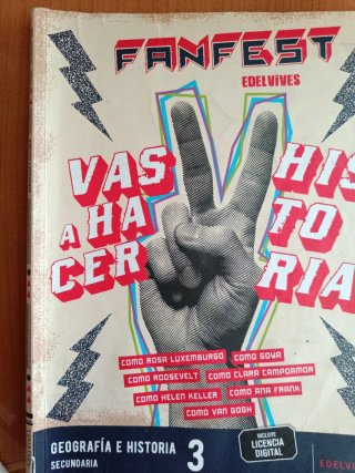 LIBRO DE TEXTO GEOGRAFÍA E HISTORIA 3 ESO