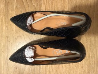 Zapatos tacón negros talla 36