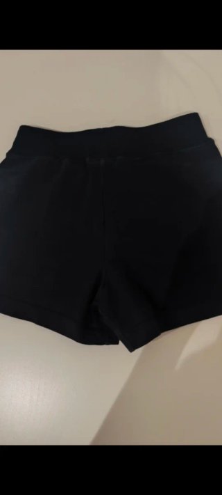 Pantalón corto Nike algodón negro Talla 8-10 años