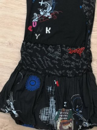 Vestido bombacho inspiración Desigual