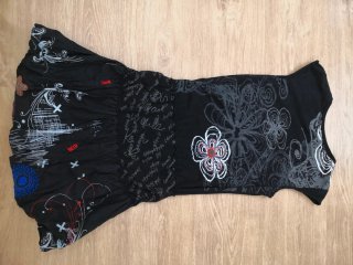Vestido bombacho inspiración Desigual